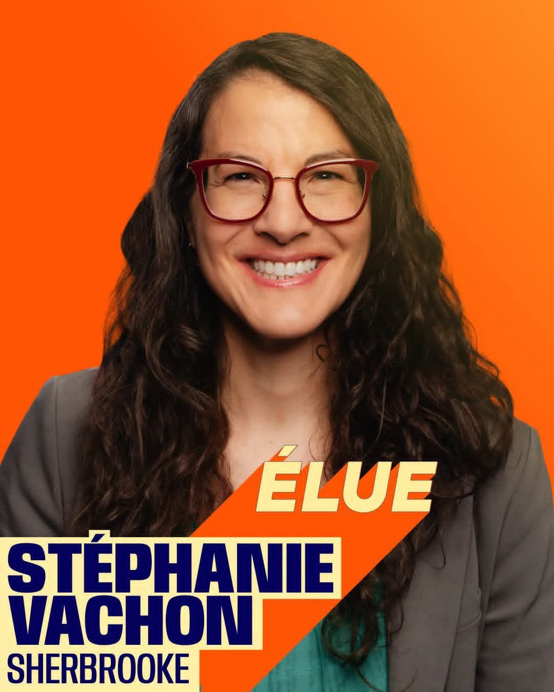 ACTE-Sherbrooke tient à féliciter chaleureusement Stéphanie Vachon pour son élection!